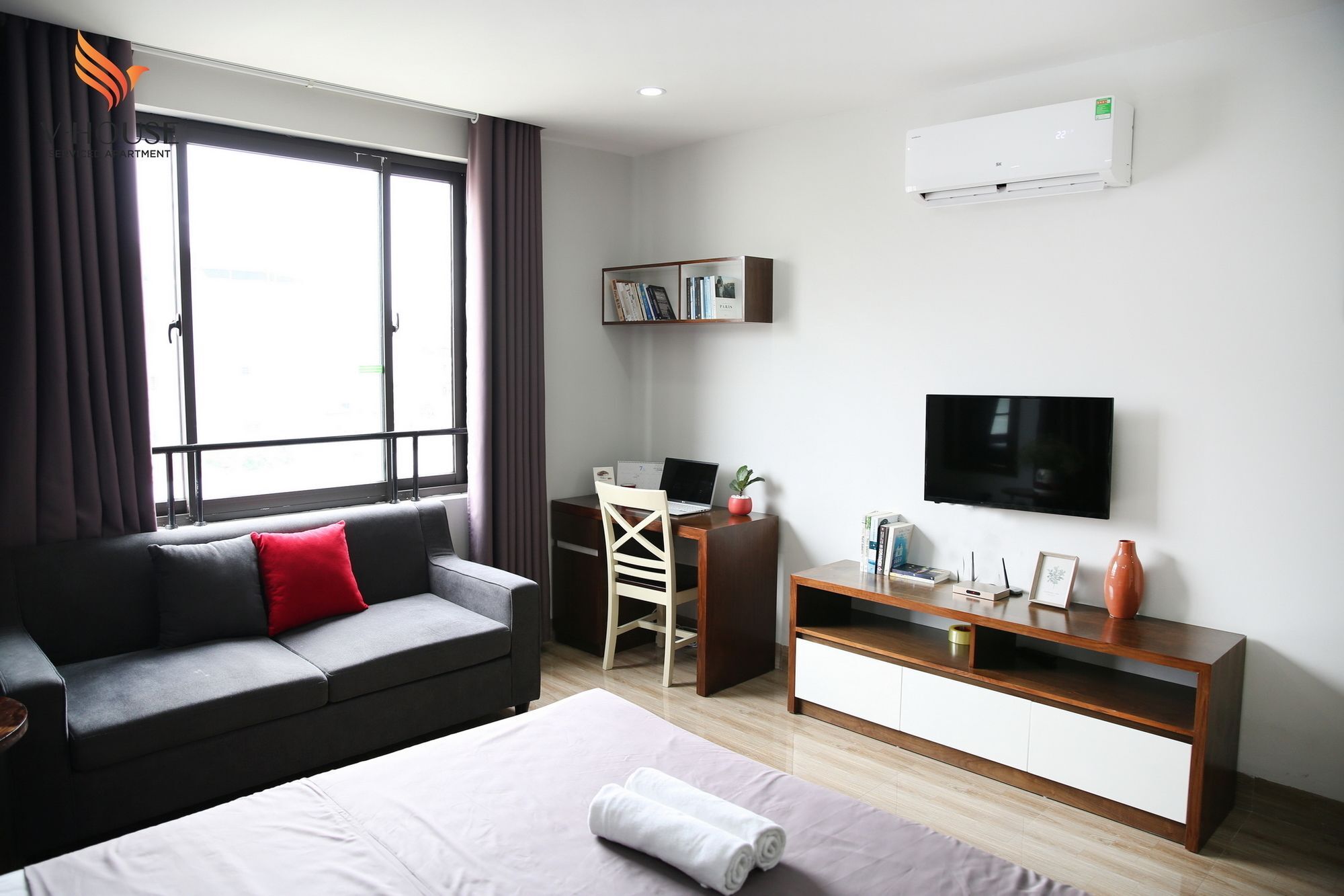 V House 6 Serviced Apartment Hanoi Eksteriør bilde